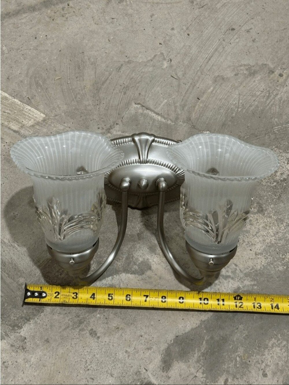 Vintage Pasquale Miranda Feiss Neoclassical Style Wired 2 Arm Wall Sconce - Picture 9 of 10